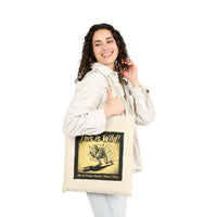 Amen & AI Cotton Tote — "This is Wild! My AI Prays Faster Than I Text" Graphic Canvas Bag