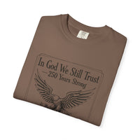 'In God We Still Trust' Eagle T-Shirt — Patriotic 250 Years Graphic Tee