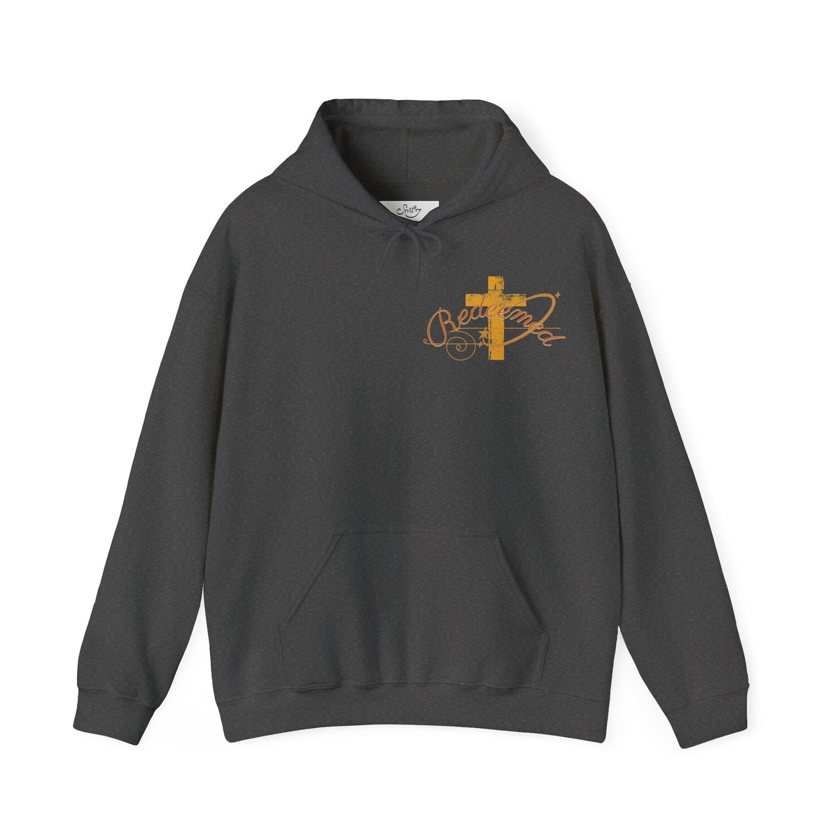 Saved Hoodie — Christian Cross Inspirational Pullover