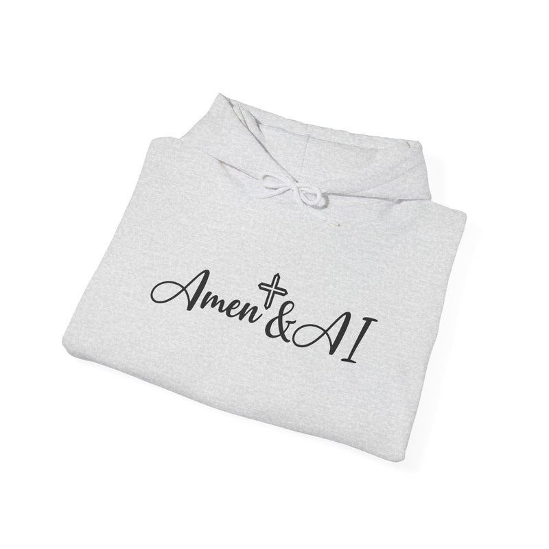 Amen & AI Unisex Heavy Blend™ Hooded Sweatshirt