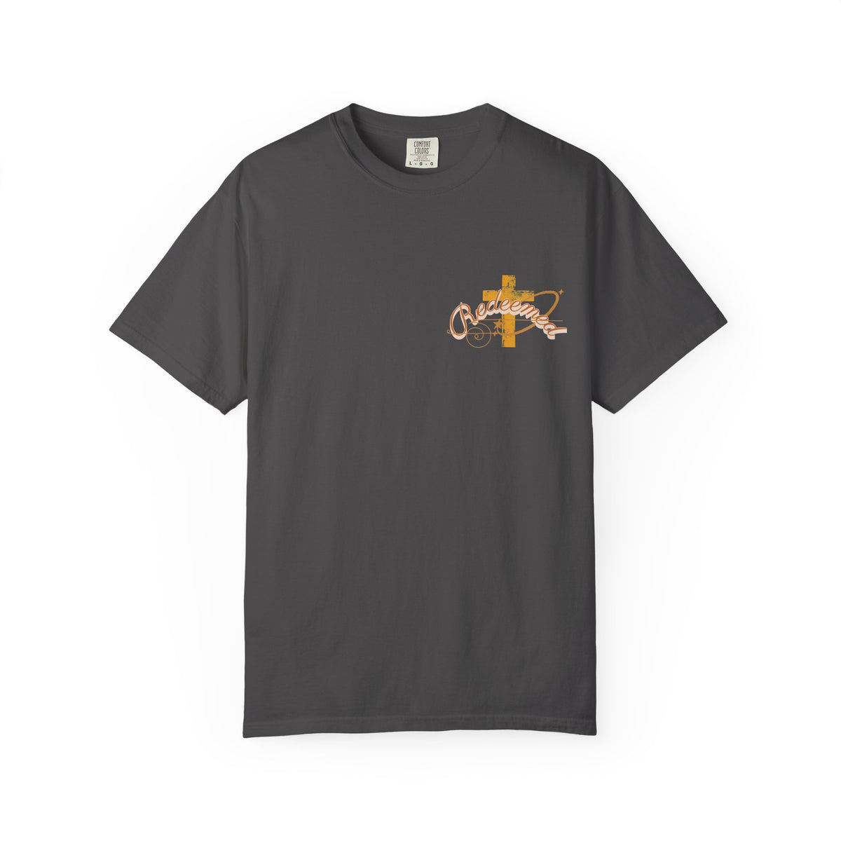 Redeemed Script T-Shirt — 'Salvador' Beach Vibe Graphic Tee
