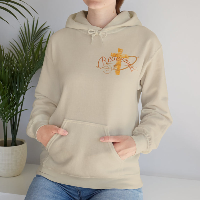 Saved Hoodie — Christian Cross Inspirational Pullover