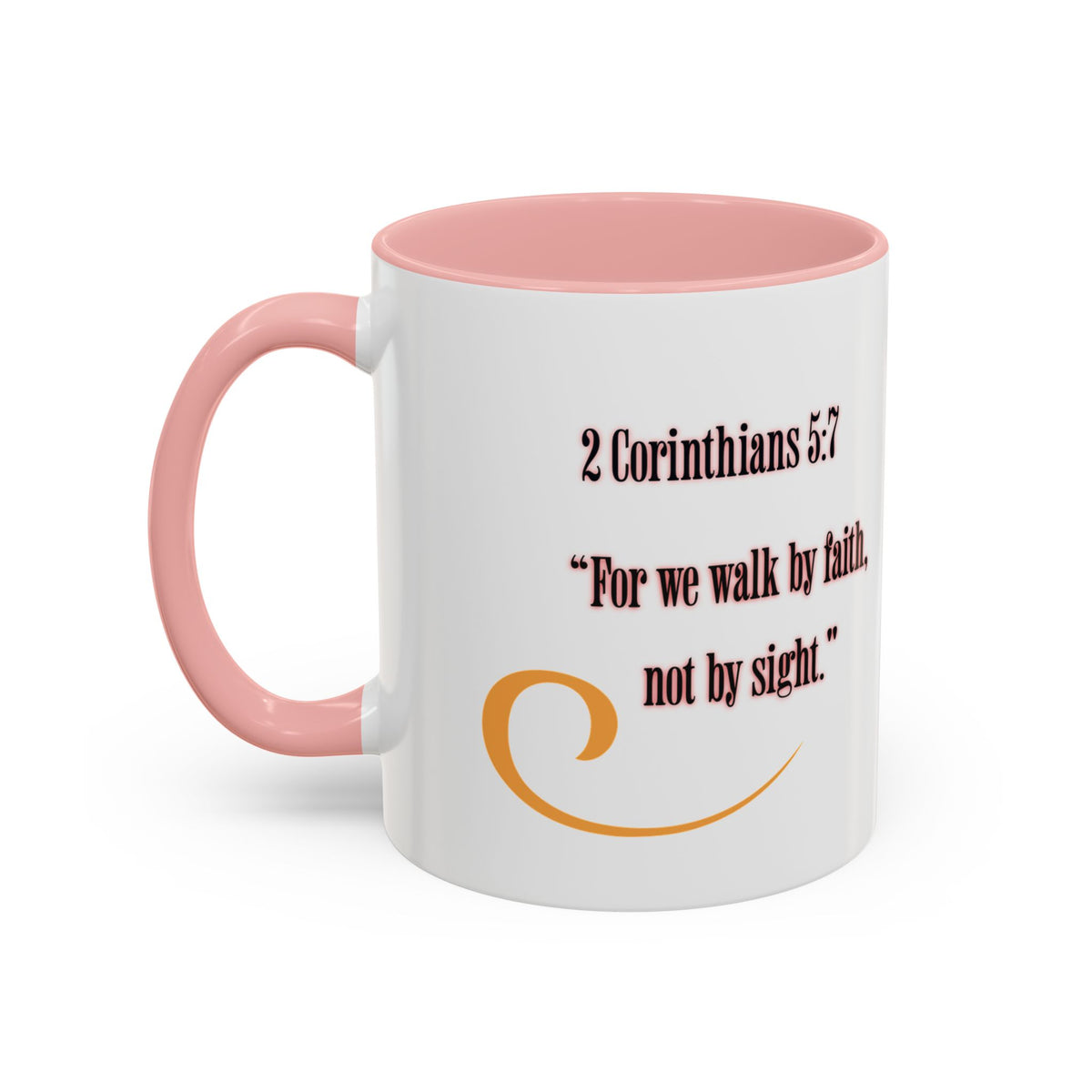 Blessed Coffee Mug — "Walk by Faith" Inspirational Christian Mug