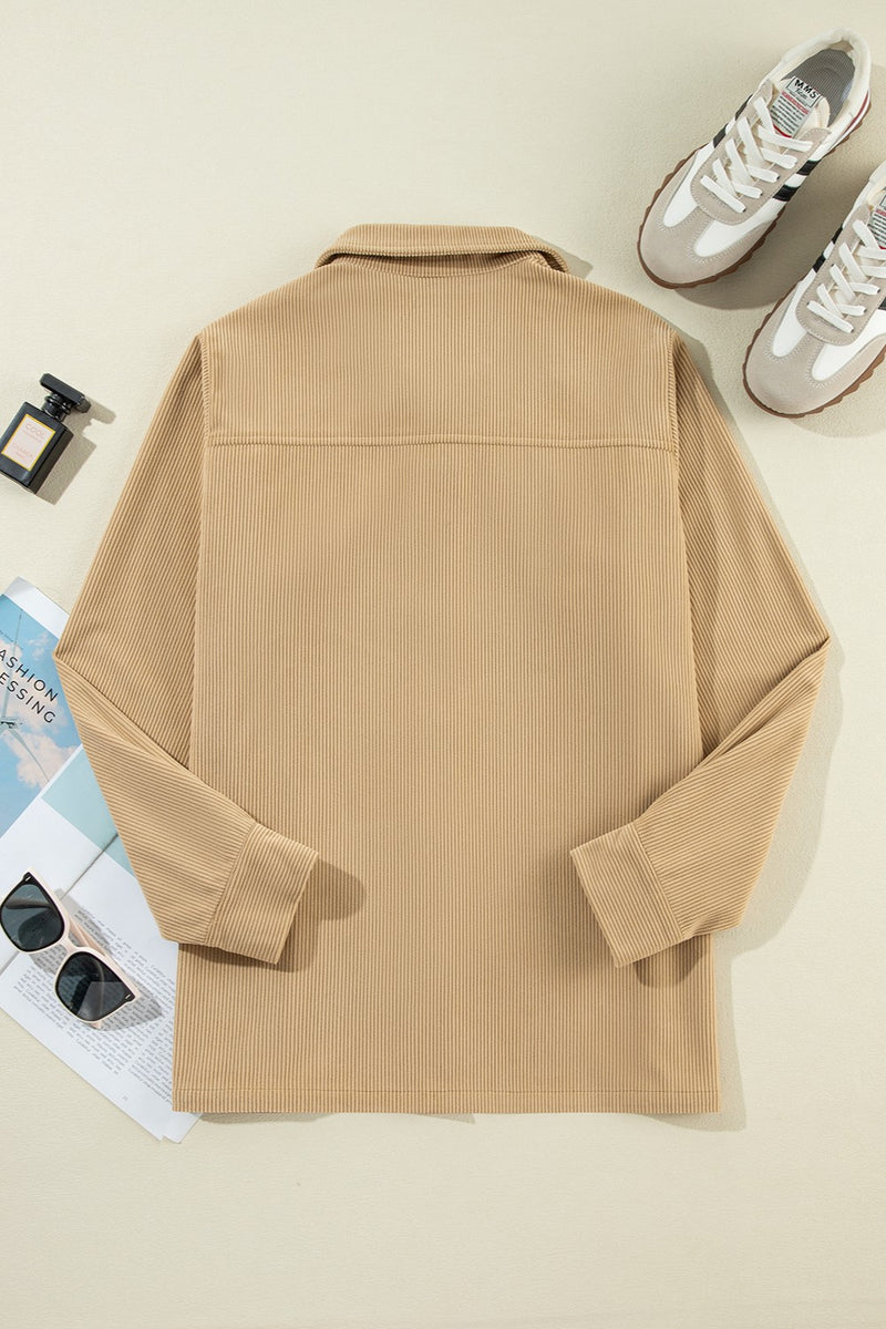 Button Up Long Sleeve Jacket