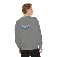 Wear Truth Share Grace Sweatshirt — Christian Cross 'Blessed' Pullover