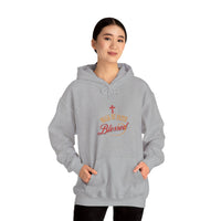 Unisex Blessed Faith Hoodie - 'Walk by Faith' Christian Pullover