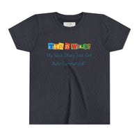 Youth Tee — "This Is Wild! My Bible Study Just Got Auto-Summarized" Funny Kids Christian Shirt