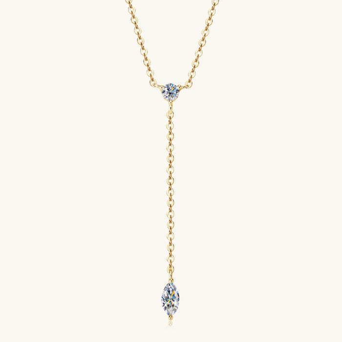 Moissanite 925 Sterling Silver Necklace