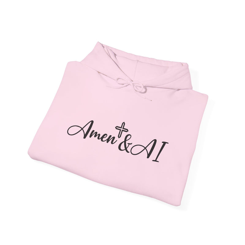Amen & AI Unisex Heavy Blend™ Hooded Sweatshirt