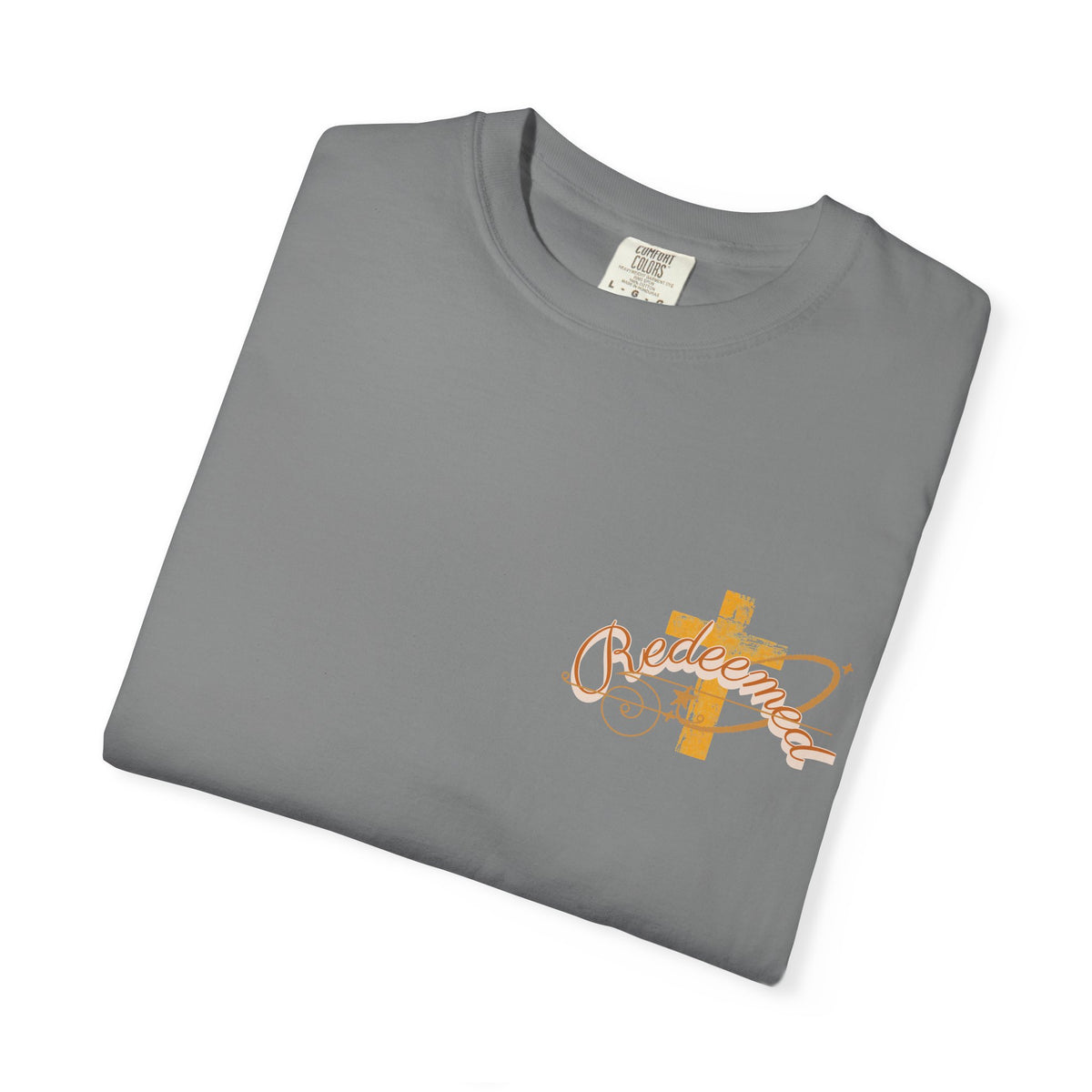Redeemed Script T-Shirt — 'Salvador' Beach Vibe Graphic Tee