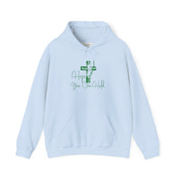 Faith Cross Hoodie — "Hope You Can Hold" Christian Pullover