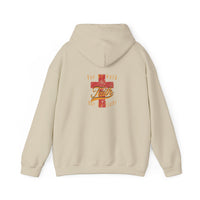 Unisex Blessed Faith Hoodie - 'Walk by Faith' Christian Pullover