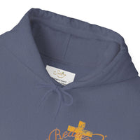 Redeemed Hoodie — Christian Cross Inspirational Pullover