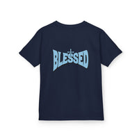 Kids Tee — "Prayer & Play" Cute Blessed Christian Youth T-Shirt
