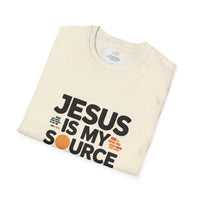 Jesus Is My Source Code T-Shirt — Christian Programmer Tee