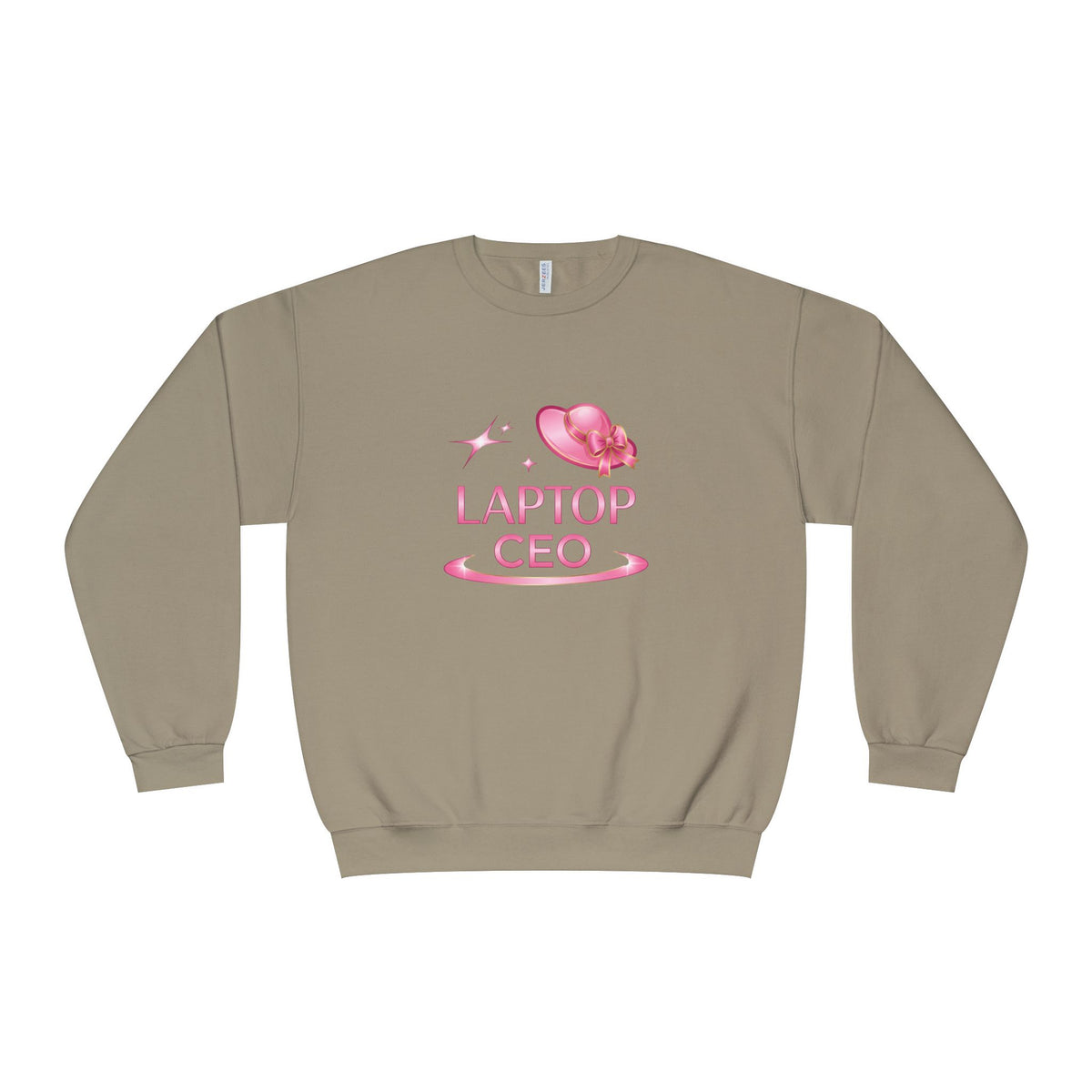 Be Your Own Boss Women’s CEO Sweatshirt — Laptop Boss Crewneck