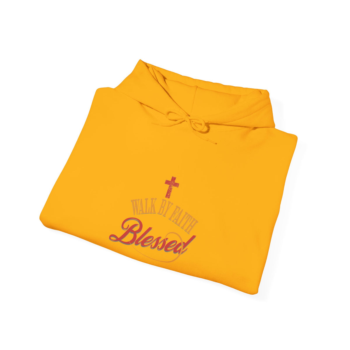 Blessed Faith Hoodie — "Walk by Faith" Christian Pullover