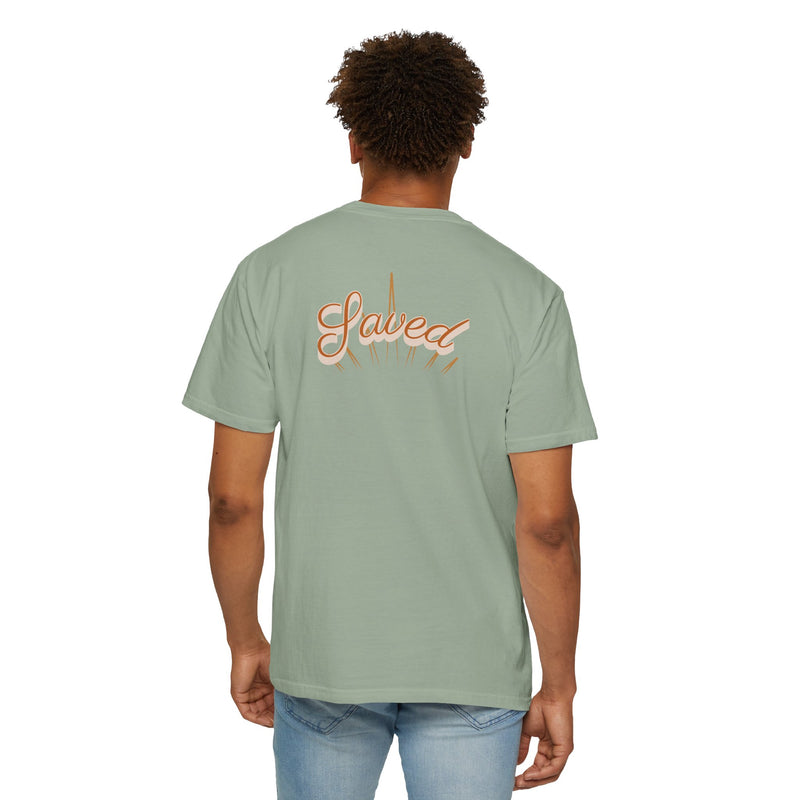 Surfboard Script T-Shirt — 'Salvador' Beach Vibe Graphic Tee