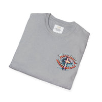 Christian Cross T‑Shirt — "Wear Truth Share Grace" Front & "Blessed" Back