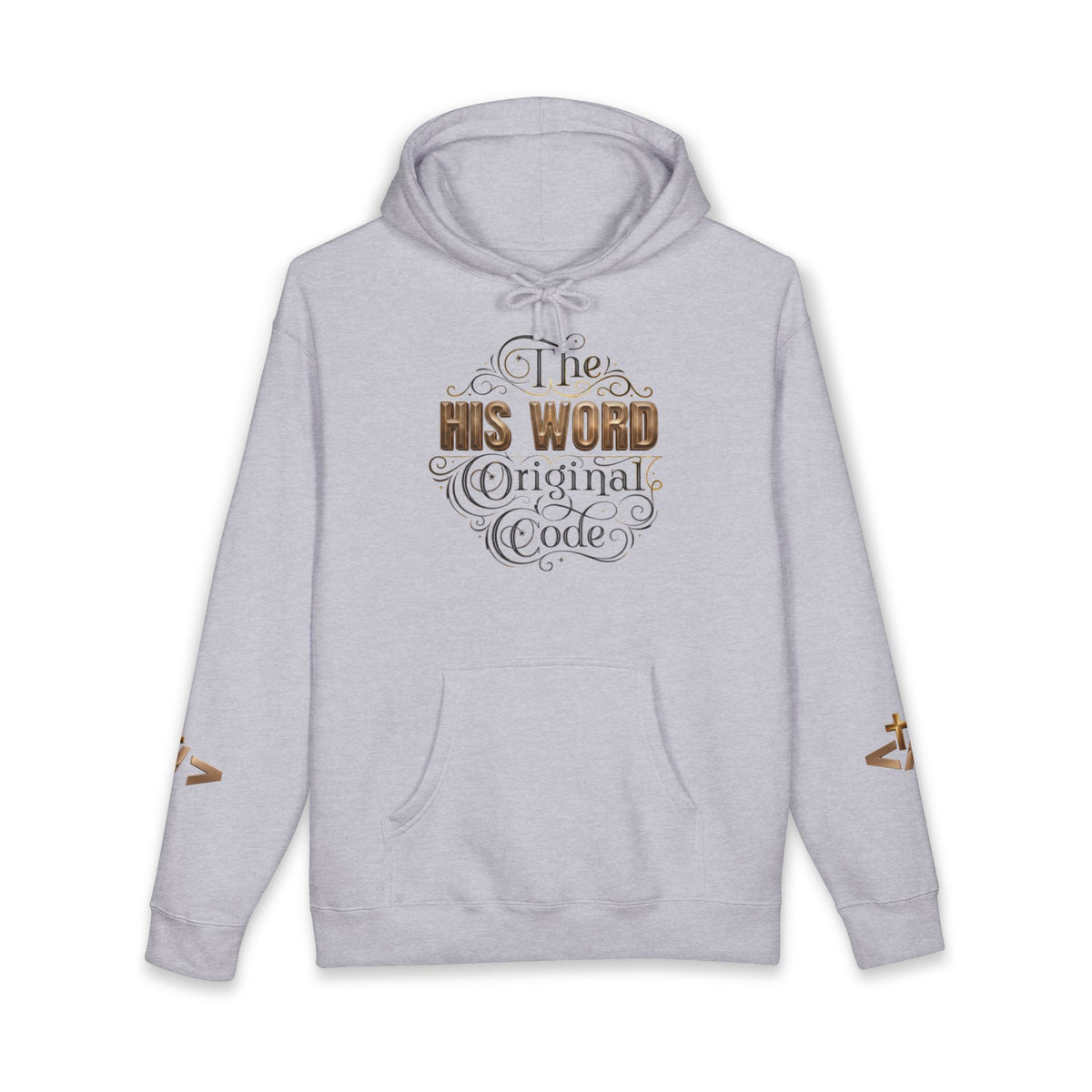 His Word: The Original Code Hoodie — John 1:1 Christian Sweatshirt