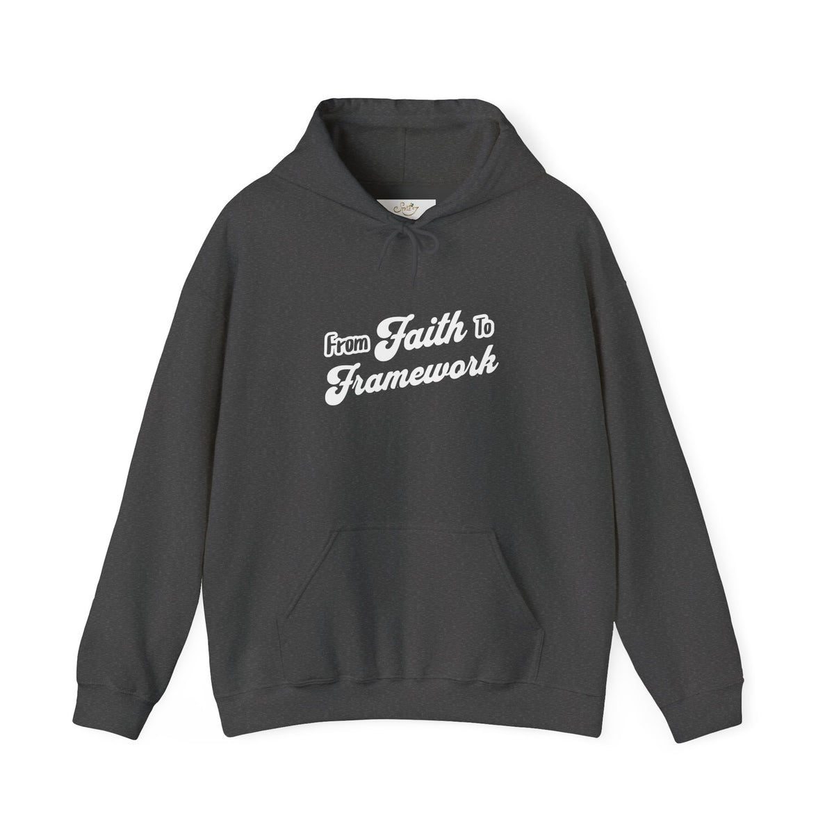 Faith & Framework Hoodie — Inspirational Christian Pullover