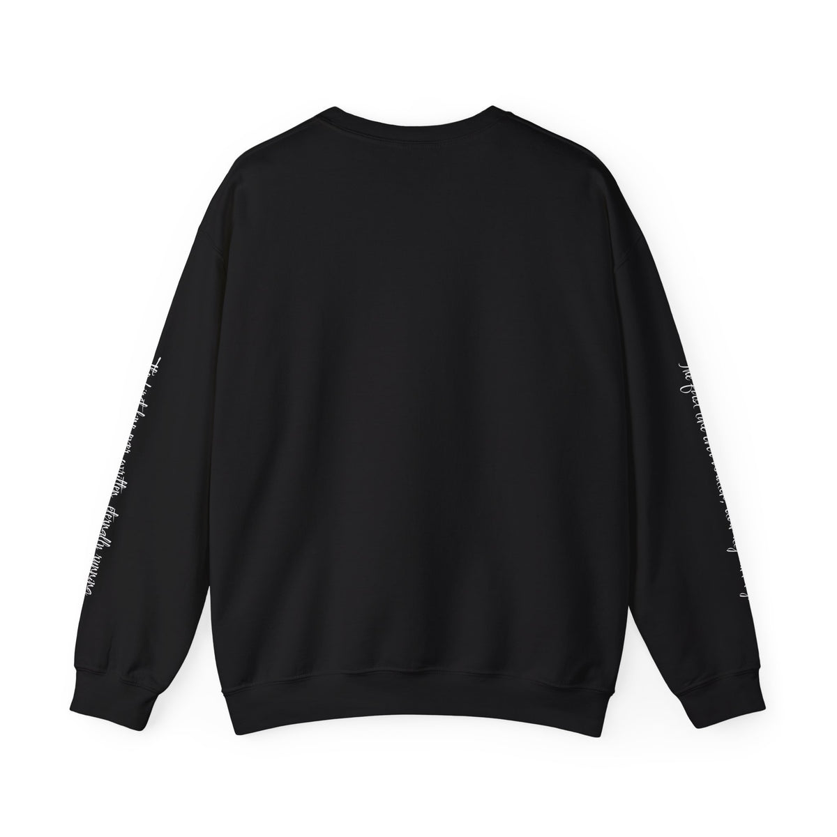 His Word "The Original Code" Crewneck Sweatshirt — Pastel Logo Comfort Pullover
