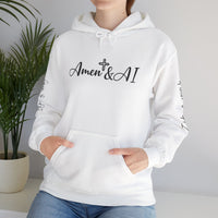 Amen & AI Unisex Heavy Blend™ Hooded Sweatshirt