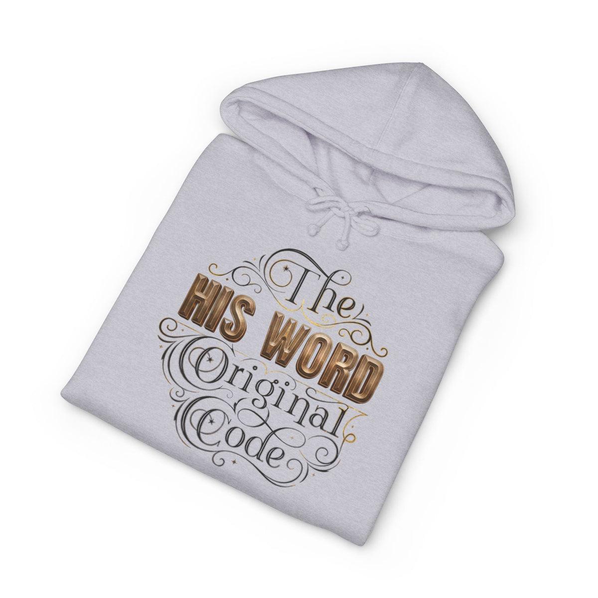 His Word: The Original Code Hoodie — John 1:1 Christian Sweatshirt