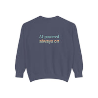 AI-Powered Sweatshirt — "God's Message Multiplied by AI" Crewneck