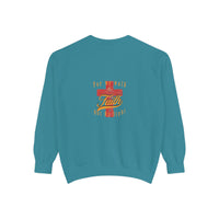 Unisex Blessed Faith Sweatshirt — Christian Cross Pullover