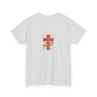 Unisex Blessed Faith T-Shirt — Christian Cross Religious Tee ("Blessed" design)