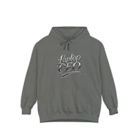 Laptop CEO Hoodie — 'Be Your Own Boss' Graphic Garment-Dyed Hoodie