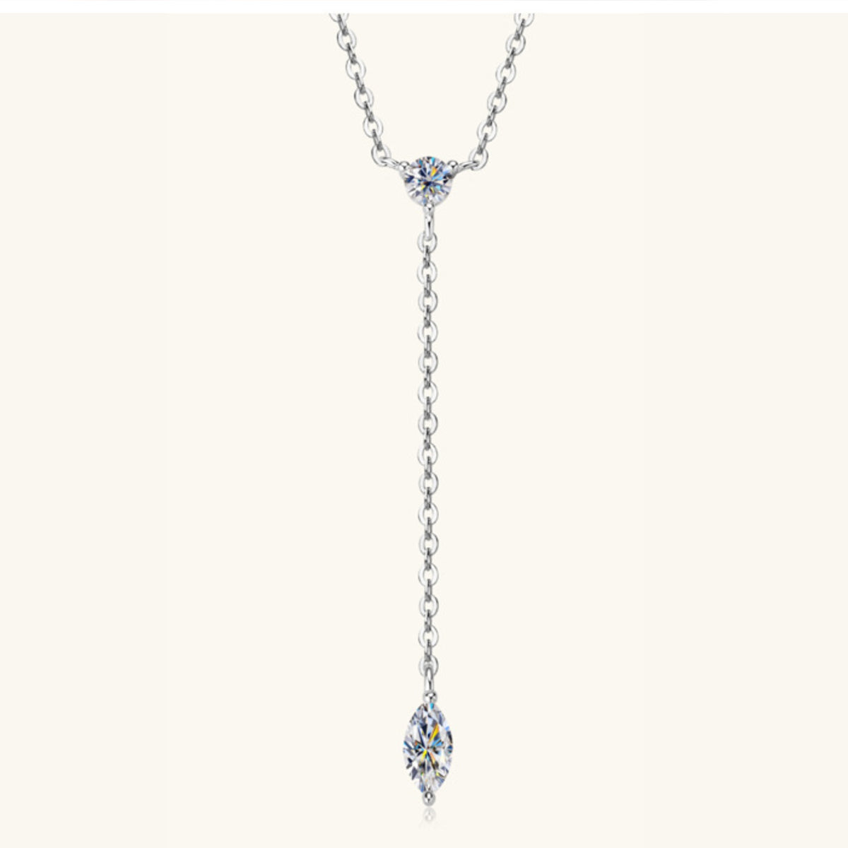 Moissanite 925 Sterling Silver Necklace